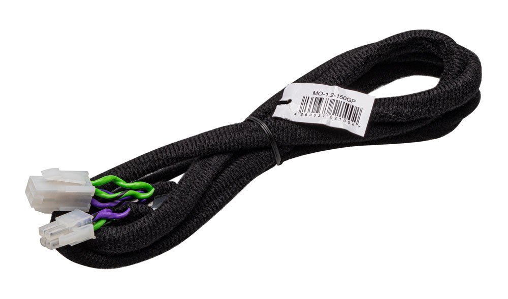 OPTION Molex Verlenging - 1.2m 1.5mm² - Groen/Paars - Sweetlake Customs