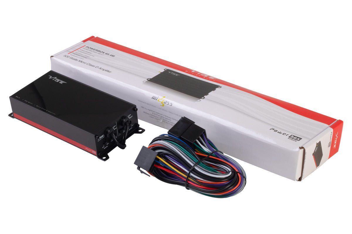 VIBE POWERBOX65.4M ISO Versterker - Sweetlake Customs