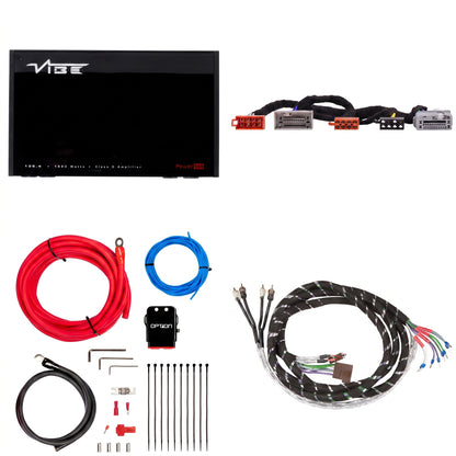 VIBE POWERBOX135.4 + PTAK-081 | Plug & Play Versterkerset | Diverse Honda modellen