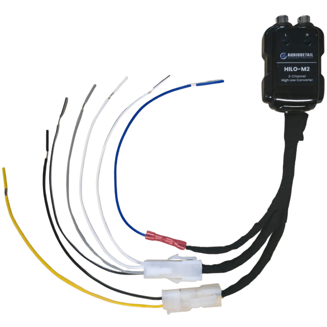 AudioDetail HILO-M2 – 2-Kanaals High Low Converter (MOLEX) - Sweetlake Customs