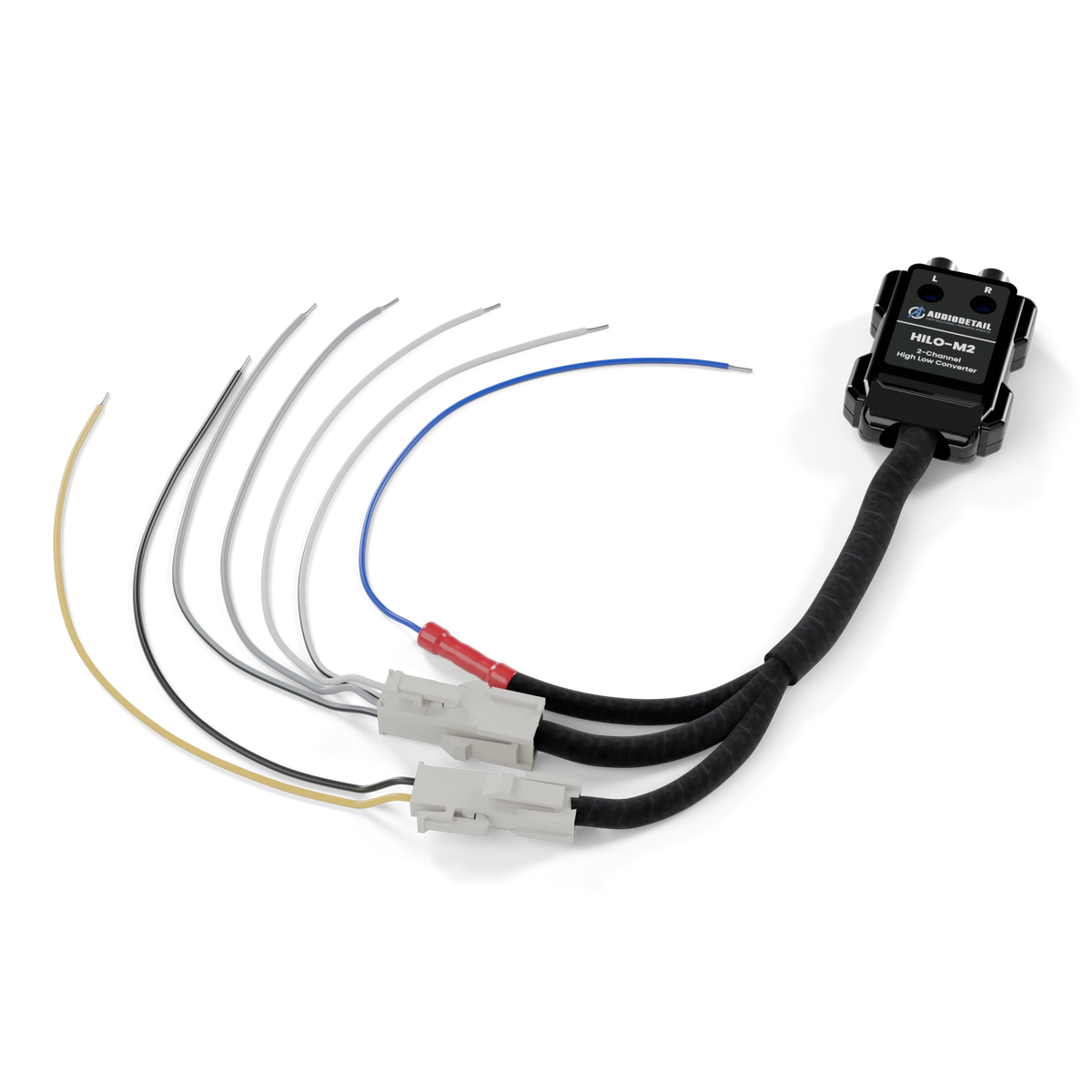 AudioDetail HILO-M2 – 2-Kanaals High Low Converter (MOLEX) - Sweetlake Customs