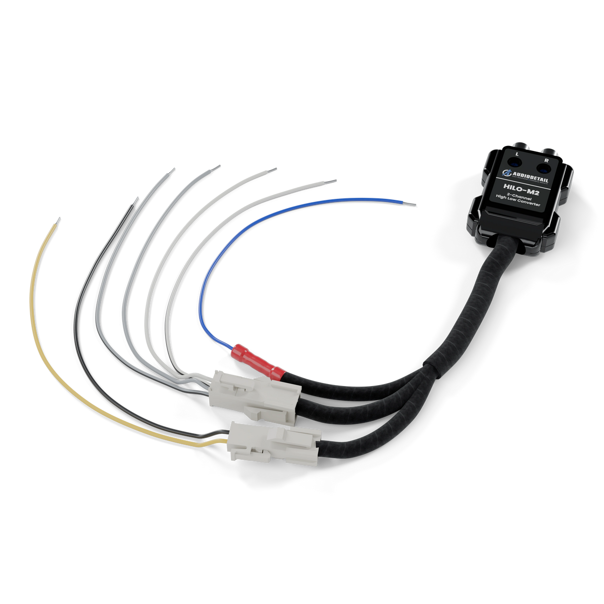AudioDetail HILO-M2 – 2-Kanaals High Low Converter (MOLEX)