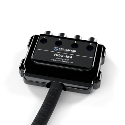 AudioDetail HILO-M4 – 4-Kanaals High Low Converter (MOLEX) - Sweetlake Customs