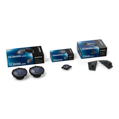 AudioDetail MBW907 2-Weg Set + Center – Mercedes-Benz Sprinter W907/W910 - Sweetlake Customs