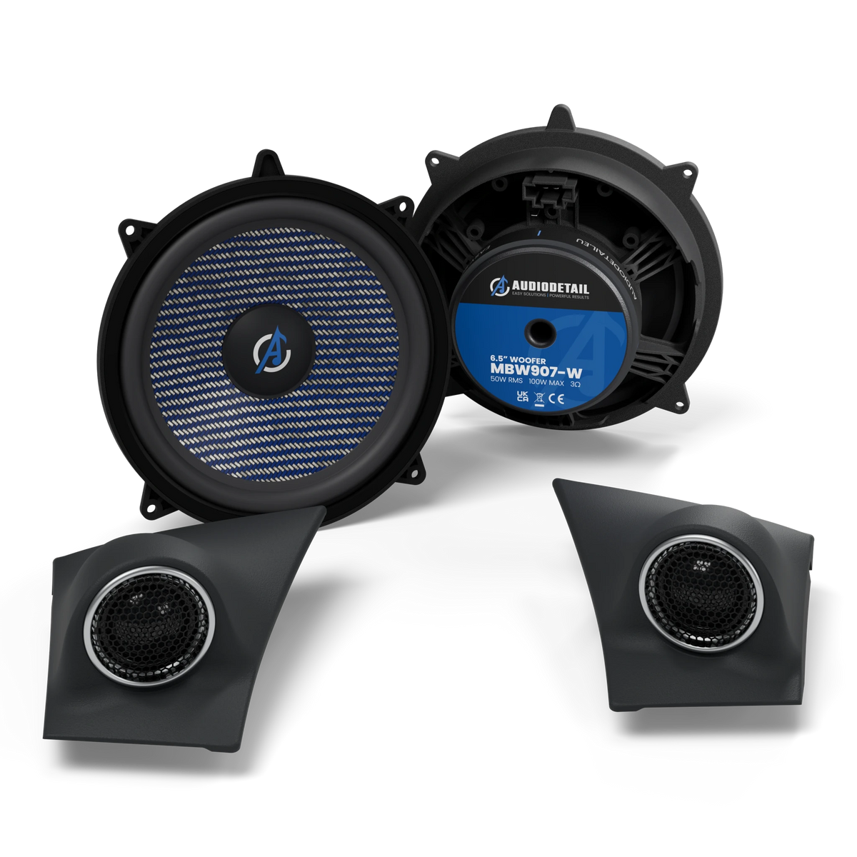 AudioDetail MBW907 2-Weg Set – Mercedes-Benz Sprinter W907/W910 - Sweetlake Customs
