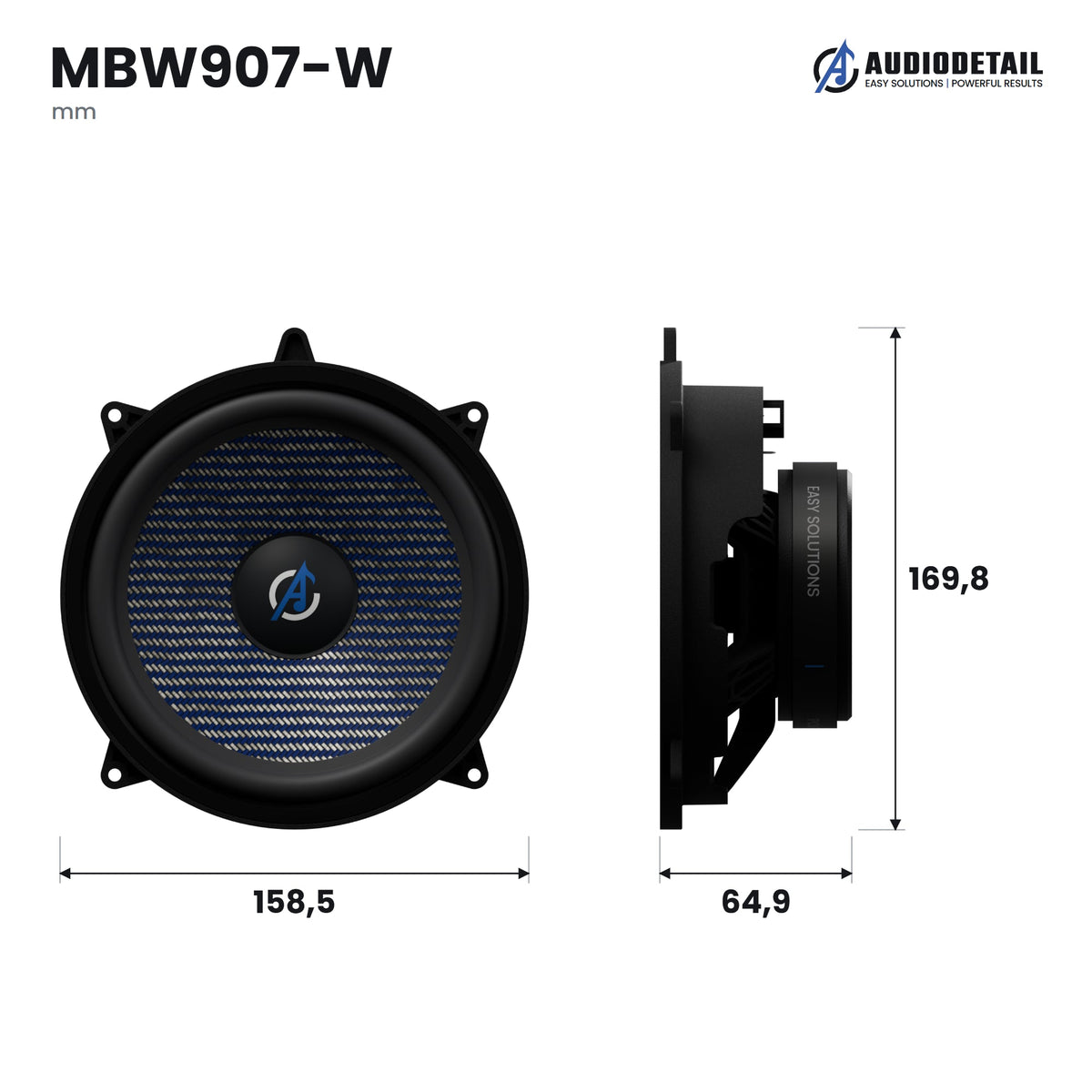 AudioDetail MBW907-W – Mercedes-Benz Sprinter W907/W910 - Sweetlake Customs