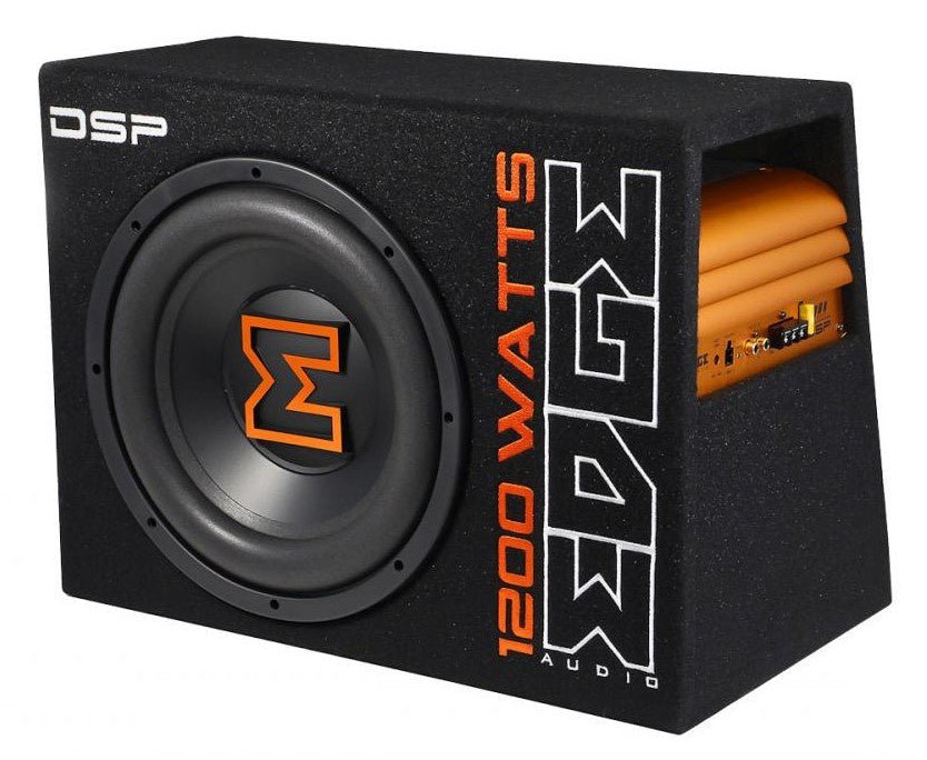 EDGE EDBX12ADSP - E3 12" DSP Subwoofer met Kabelset - Sweetlake Customs