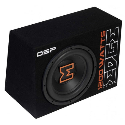 EDGE EDBX12ADSP - E3 12" DSP Subwoofer met Kabelset - Sweetlake Customs