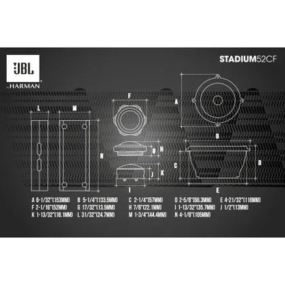 JBL Stadium 52CF - Sweetlake Customs