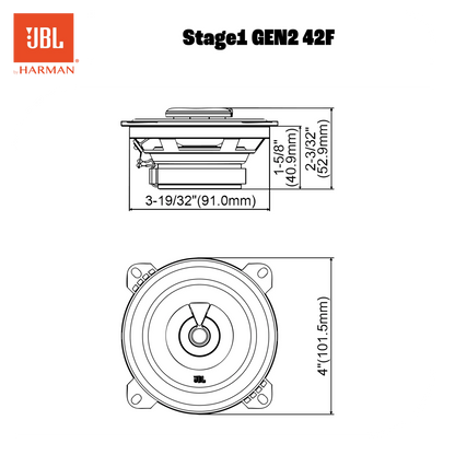 JBL STAGE1 GEN2 42F - Sweetlake Customs