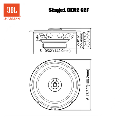 JBL STAGE1 GEN2 62F - Sweetlake Customs