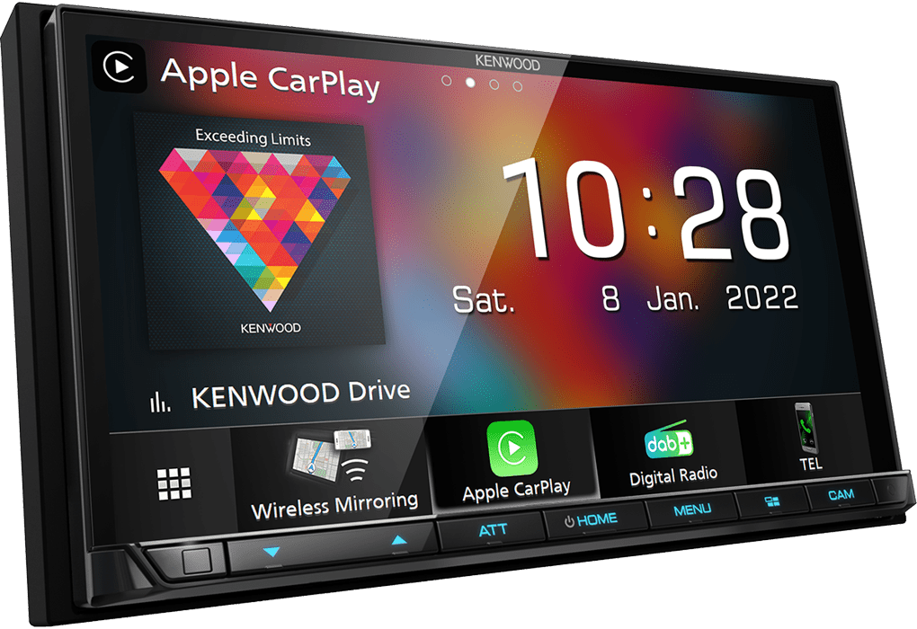 Kenwood DMX8021DABS | Apple Carplay, Android Auto | DAB+ | WiFi | Bluetooth - Sweetlake Customs