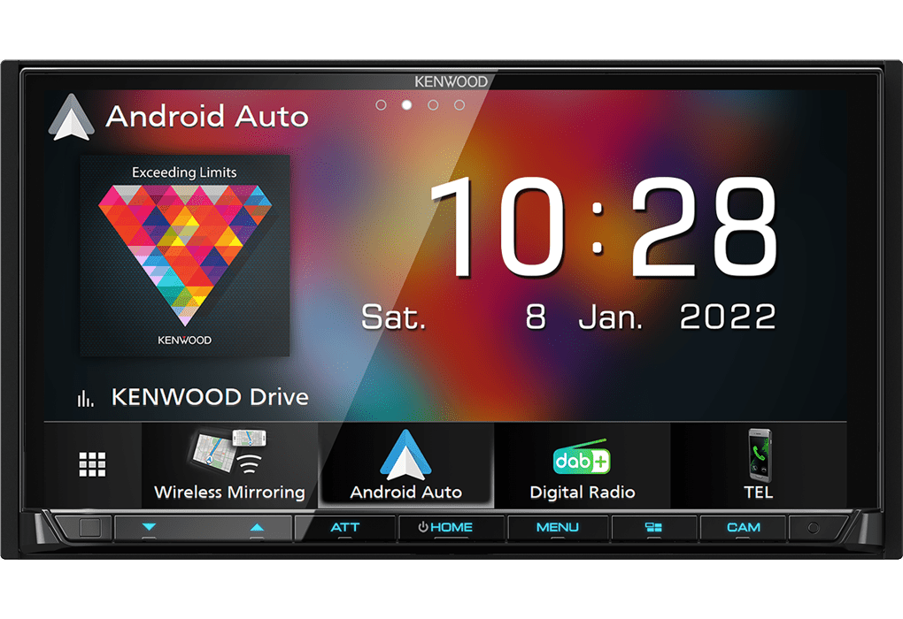Kenwood DMX8021DABS | Apple Carplay, Android Auto | DAB+ | WiFi | Bluetooth - Sweetlake Customs