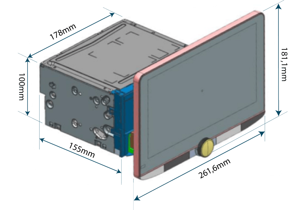 Kenwood DMX9720XDS | 10.1" Zwevend Scherm | Draadloos Apple Carplay & Android Auto | DAB+ - Sweetlake Customs