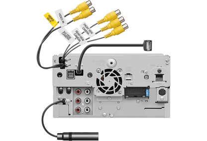 Kenwood DMX9720XDS | 10.1" Zwevend Scherm | Draadloos Apple Carplay & Android Auto | DAB+ - Sweetlake Customs