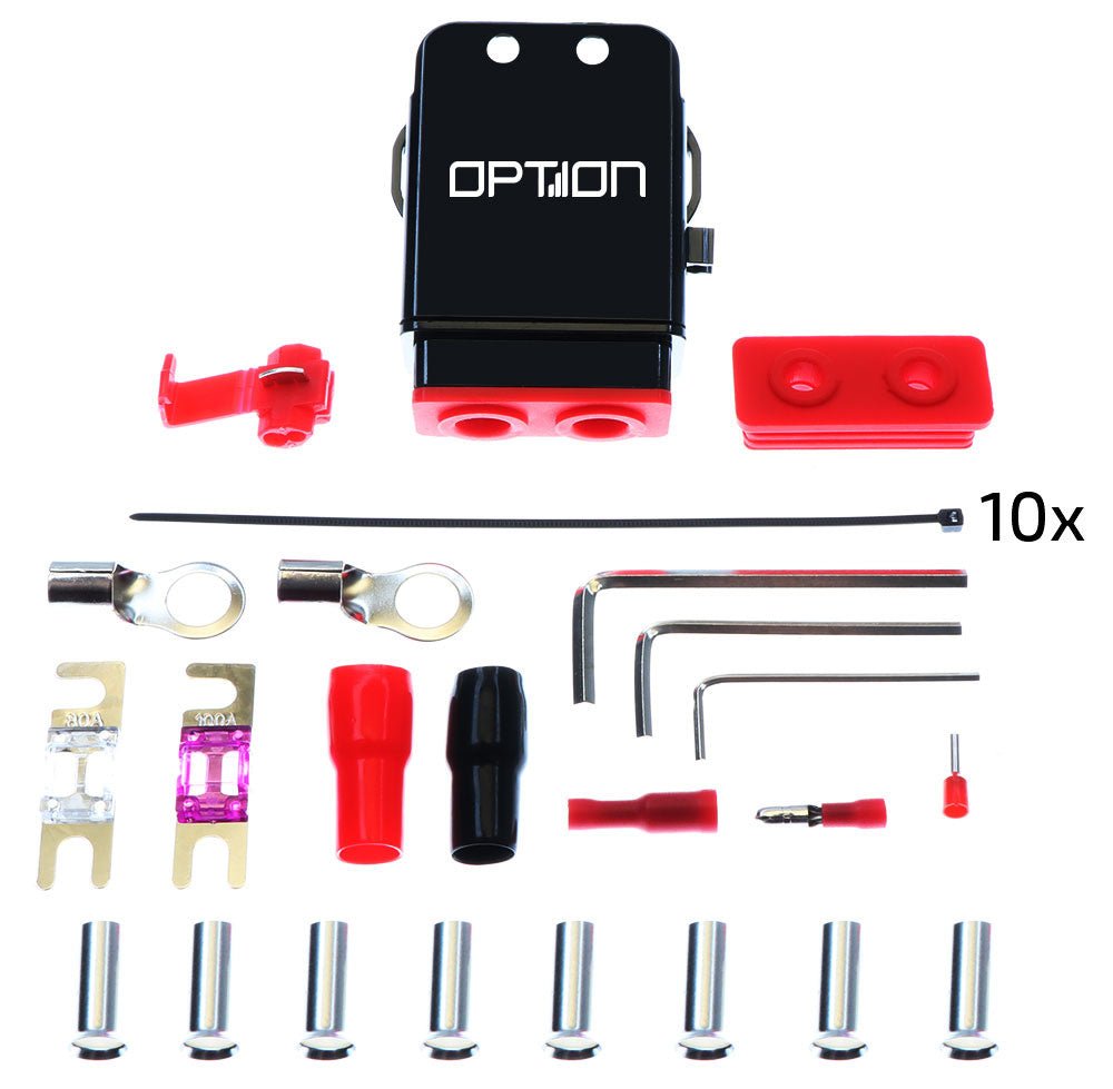 OPTION Mini ANL Zekeringhouder | 20mm² tot 35mm² - Sweetlake Customs