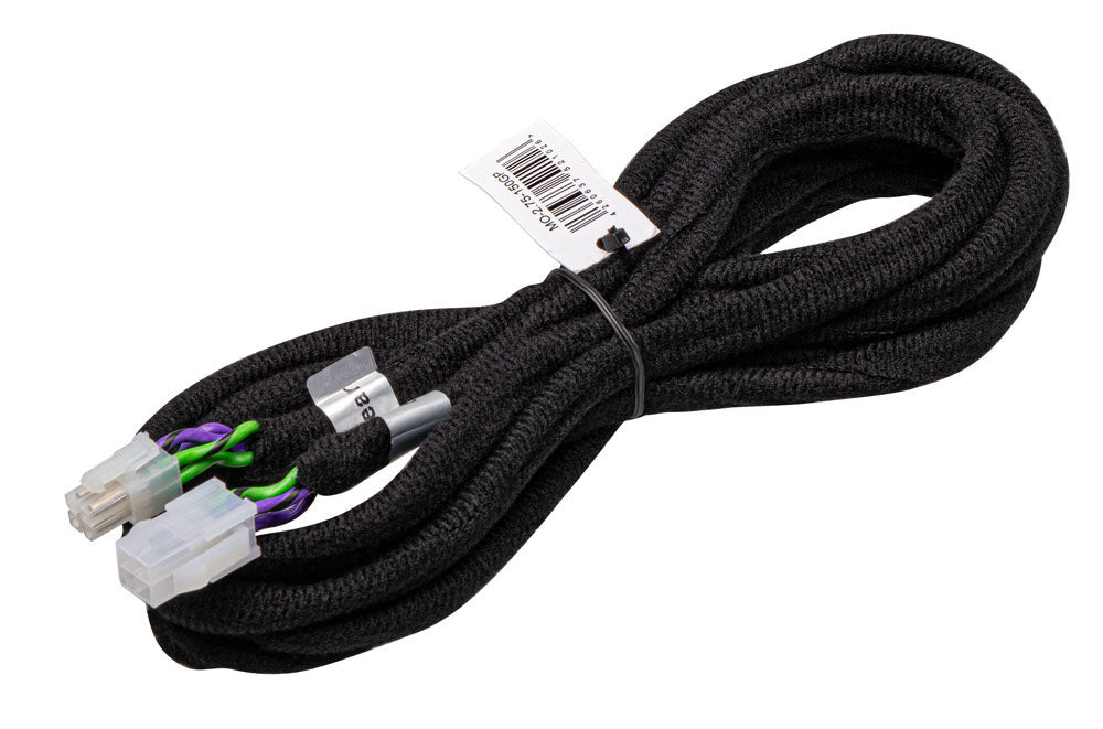 OPTION Molex Verlenging - 2.75m 1.5mm² - Groen/Paars - Sweetlake Customs