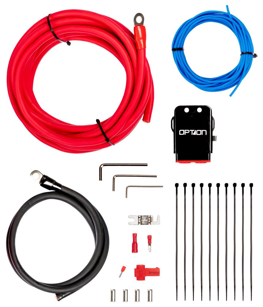 OPTION V20 100% Koper 20mm² 80A - Sweetlake Customs