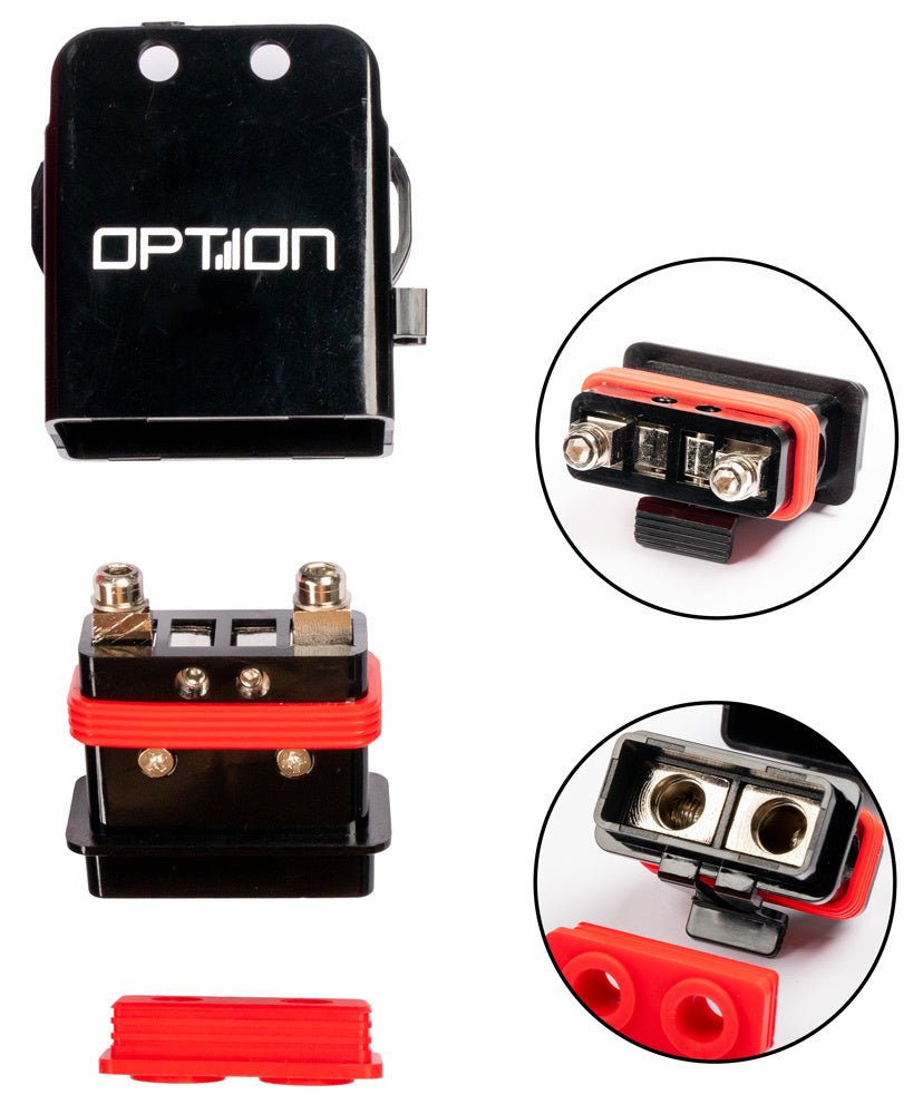 OPTION V35 100% koper 35mm² 100A - Sweetlake Customs