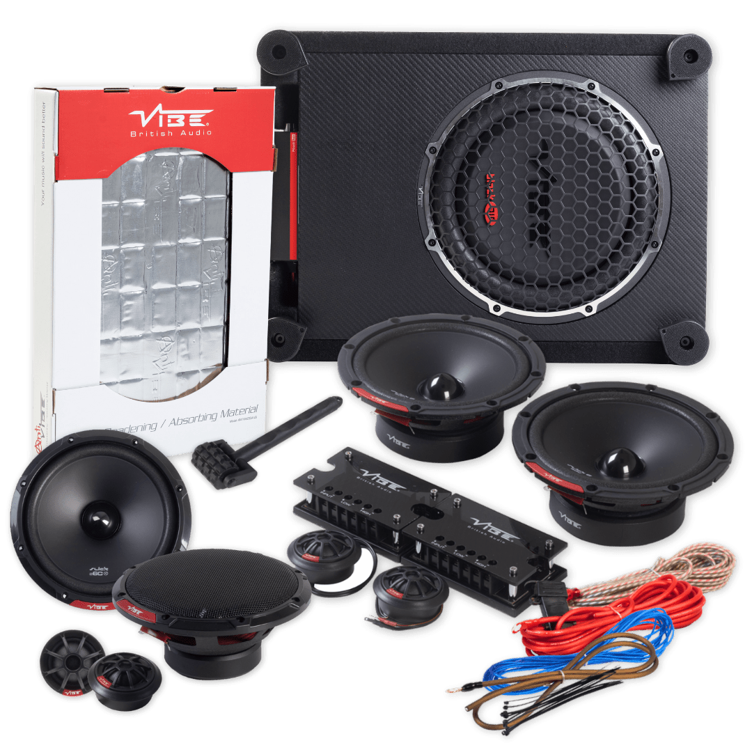 VIBE Audio Pakket Voor + Achter + Subwoofer - Sweetlake Customs