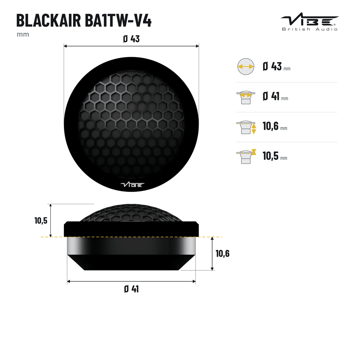 VIBE BA1TW-V4 - Sweetlake Customs