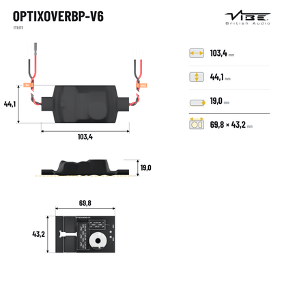 VIBE BA6MW + BA3M + BA1TW – 3-Weg Set - Sweetlake Customs