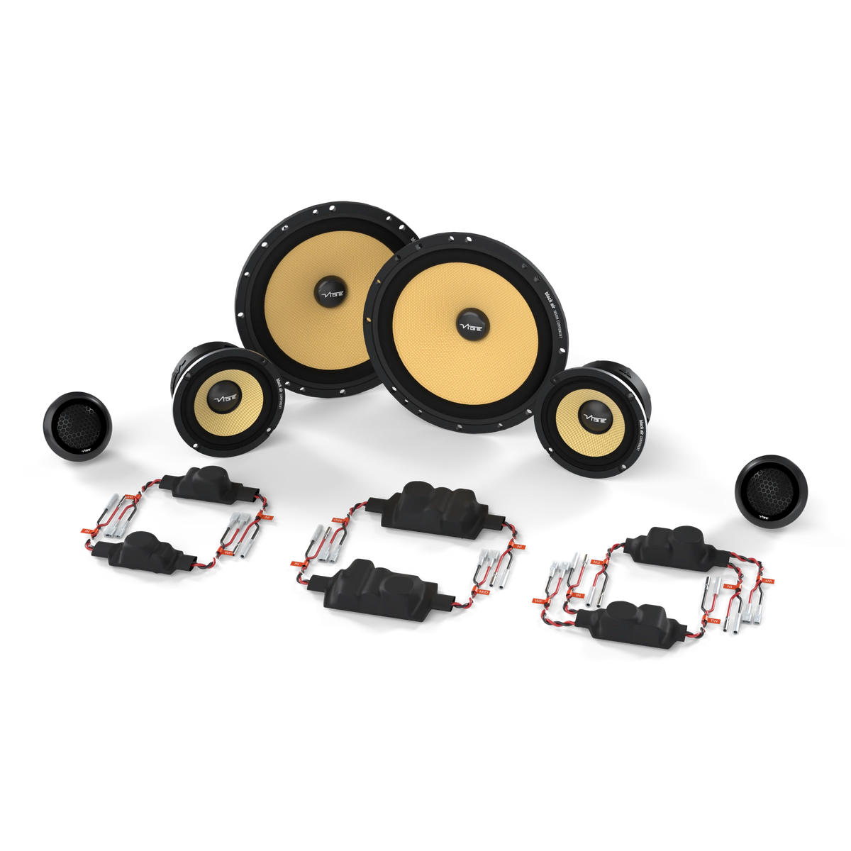 VIBE BA6MW + BA3M + BA1TW – 3-Weg Set - Sweetlake Customs