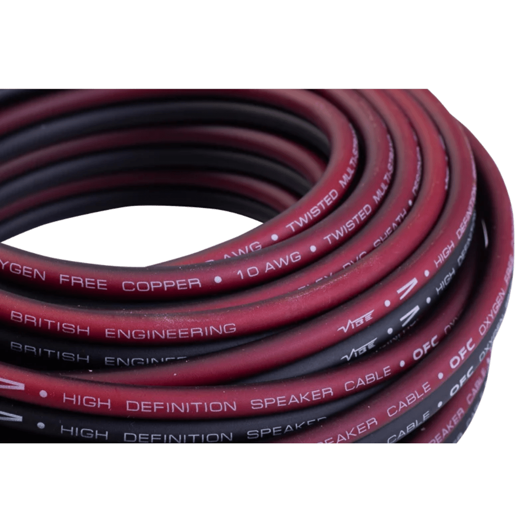 VIBE CVEN10SPK-V5 – 6.0 mm² / 10 AWG OFC | Per Meter - Sweetlake Customs