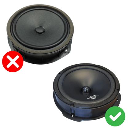 VIBE OPTISOUND Pasklare Speakers Audi/Seat - Sweetlake Customs