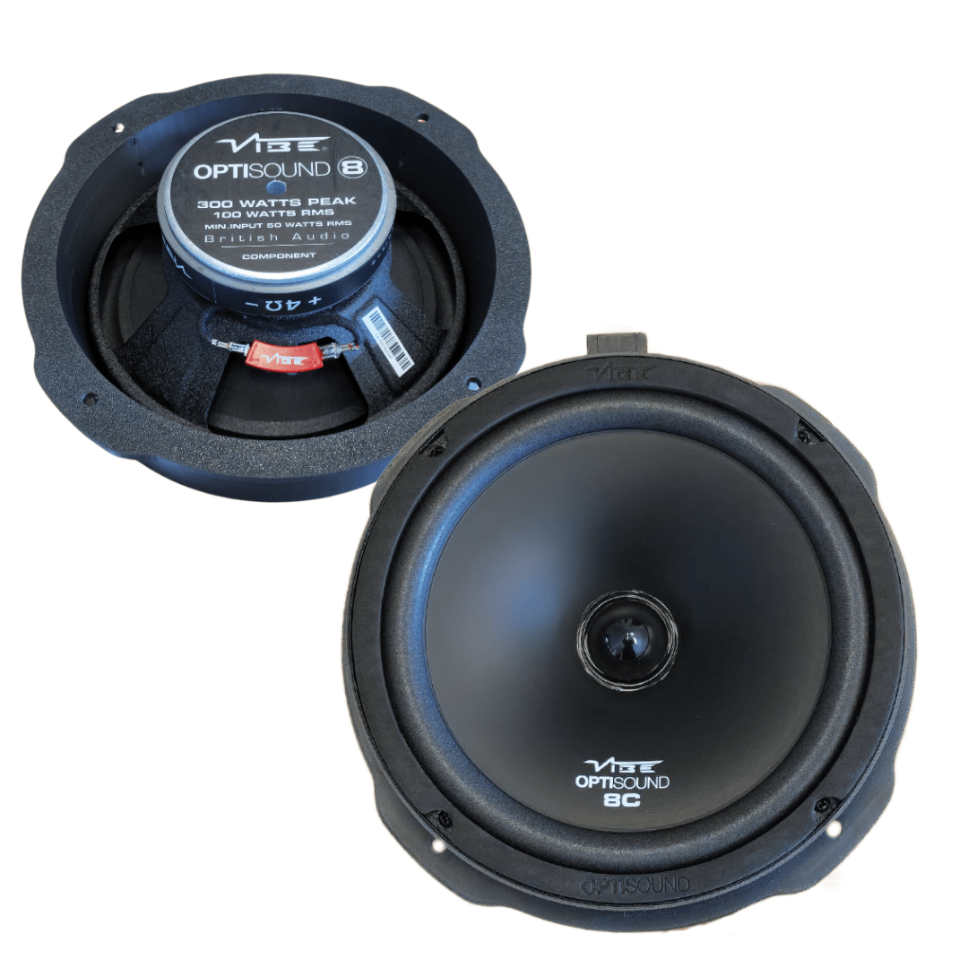 VIBE OPTISOUND Pasklare Speakers Audi/Seat - Sweetlake Customs