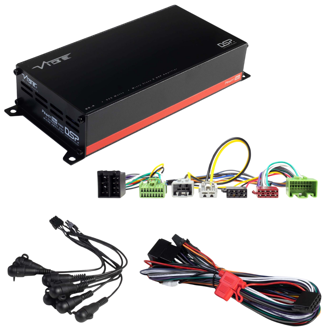 VIBE PB65.4M DSP + T-Kabel Volvo OEM Versterker - Sweetlake Customs
