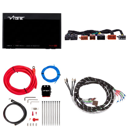 VIBE POWERBOX135.4 + PTAK-060 | Plug & Play Versterkerset | o.a. Toyota 1995-2019 - Sweetlake Customs