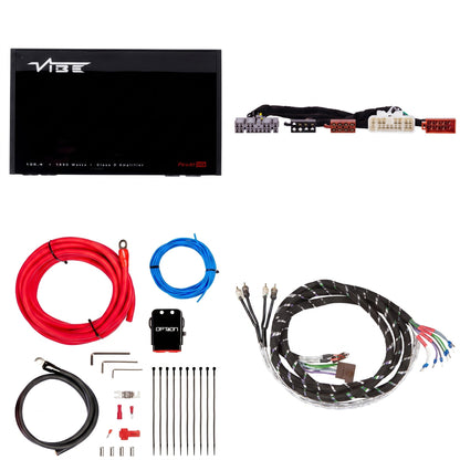 VIBE POWERBOX135.4 + PTAK-061 | Plug & Play Versterkerset | o.a. Toyota 1991-heden - Sweetlake Customs