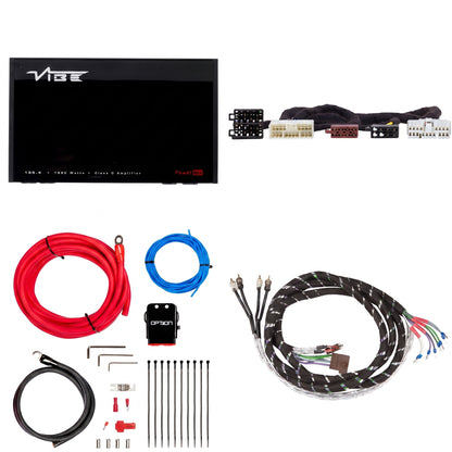 VIBE POWERBOX135.4 + PTAK-094 | Plug & Play Versterkerset | Chevrolet/Daewoo/SsangYong - Sweetlake Customs