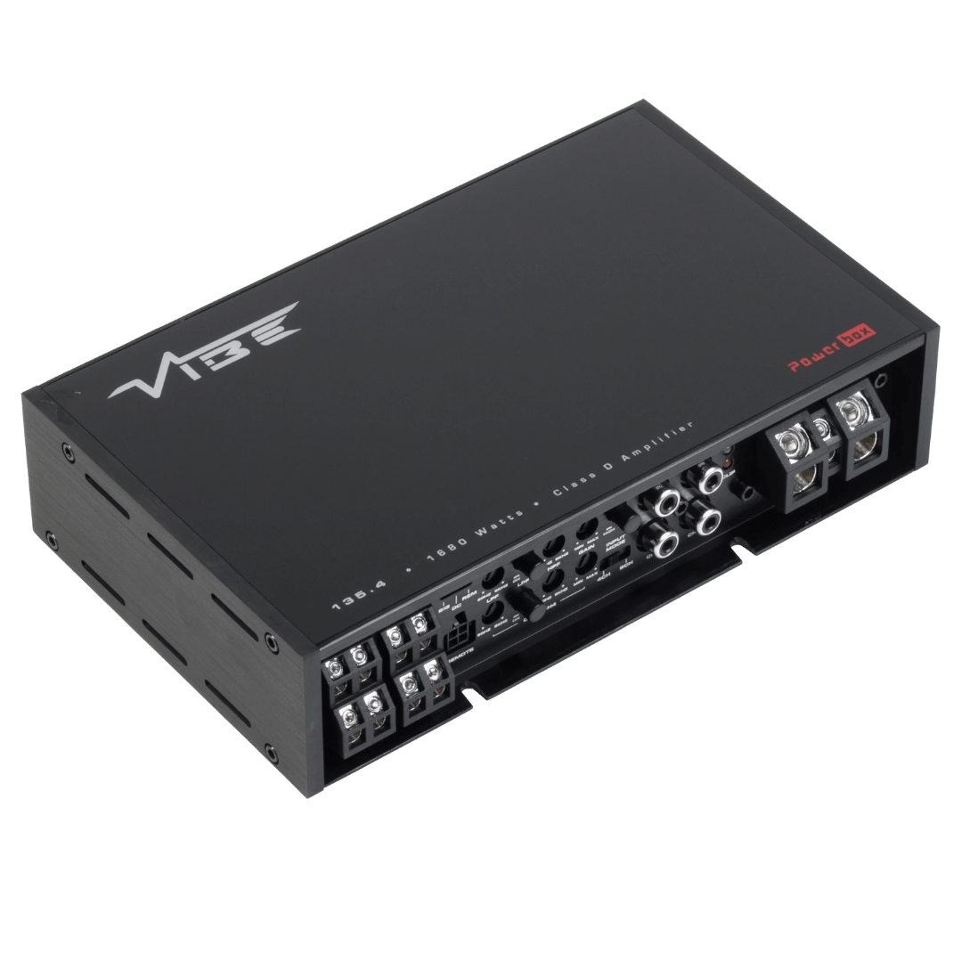 VIBE POWERBOX135.4 + PTAK-095 | Plug & Play Set | BMW Quadlock met 4-kanaals Actieve Aansluiting - Sweetlake Customs