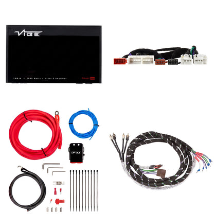 VIBE POWERBOX135.4 + PTAK-101 | Plug & Play Versterkerset | Hyundai & Kia - Sweetlake Customs