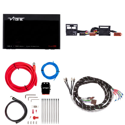 VIBE POWERBOX135.4 + PTAK-105 | Plug & Play Versterkerset | Citroën & Peugeot - Sweetlake Customs