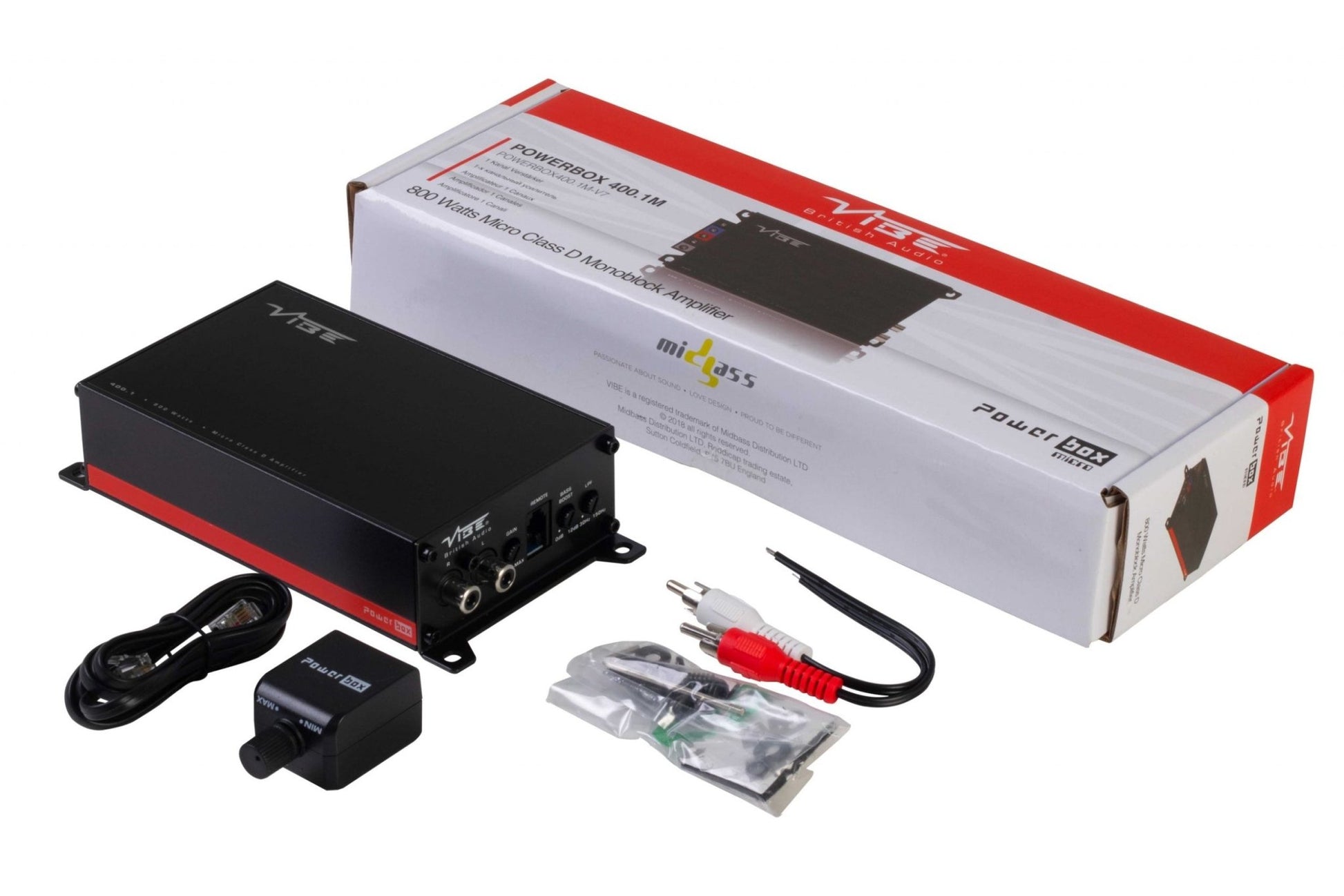 VIBE POWERBOX400.1M - Sweetlake Customs