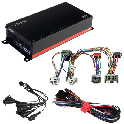 VIBE POWERBOX65.4-8MDSP-V3 + TAK-014 | Plug & Play DSP Versterker | Volvo Base Performance - Sweetlake Customs