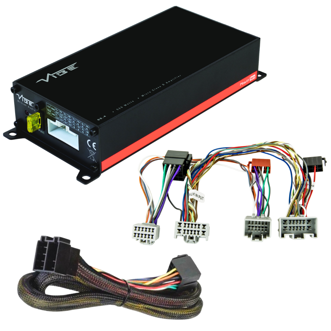 VIBE POWERBOX65.4M + TAK-014 | Plug & Play Versterker | Volvo Base Performance - Sweetlake Customs