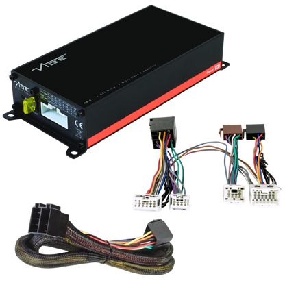VIBE POWERBOX65.4M + TAK-073 | Plug & Play Versterker | Nissan Middel - Sweetlake Customs