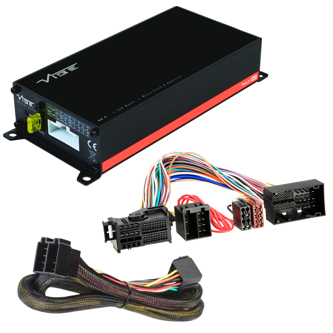 VIBE POWERBOX65.4M + TAK-090 | Plug & Play Versterker | Diverse Automerken - Sweetlake Customs