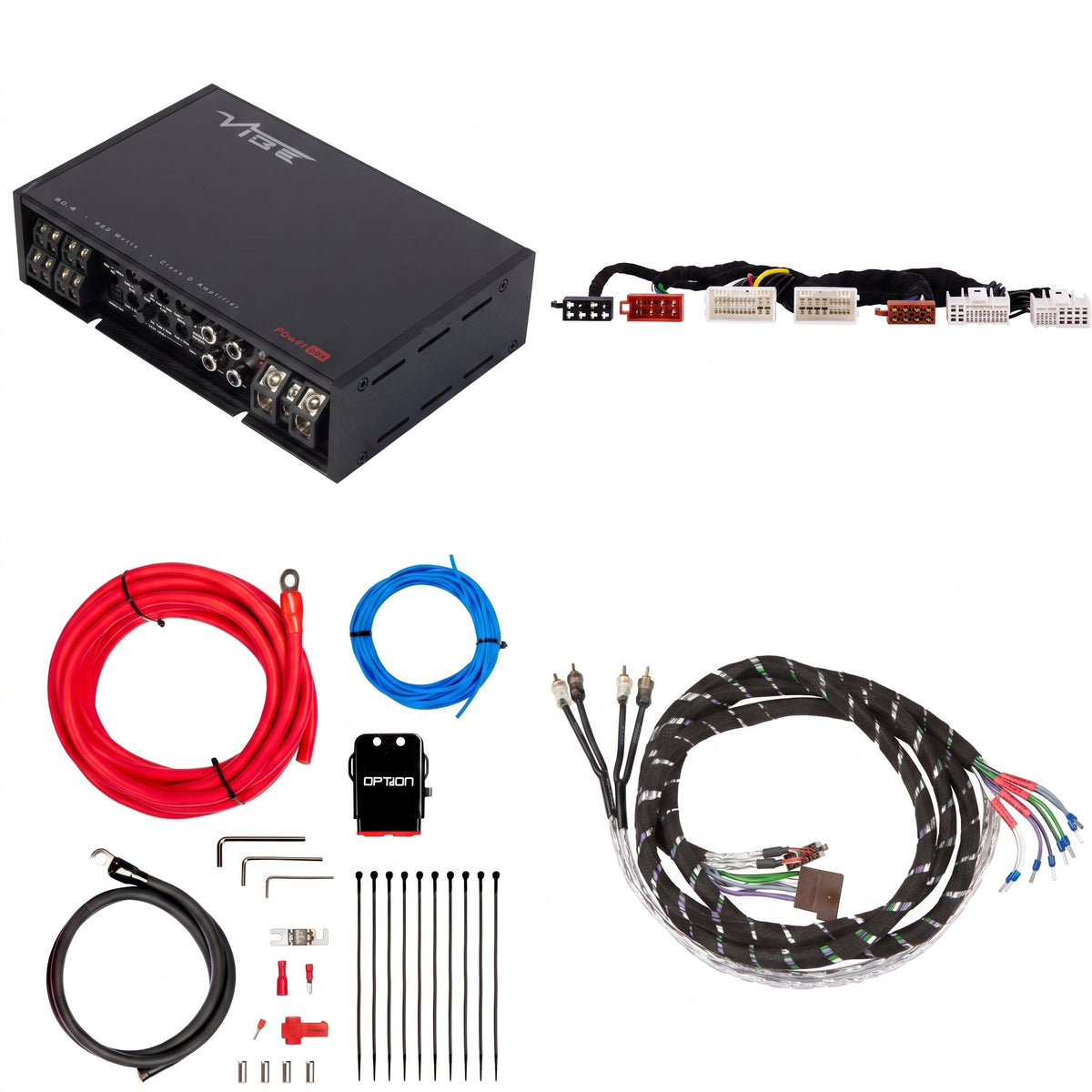 VIBE POWERBOX80.4 + PTAK-031 | Plug & Play Versterkerset | Hyundai/Kia 2007-heden - Sweetlake Customs