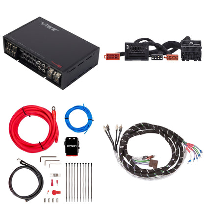 VIBE POWERBOX80.4 + PTAK-041 | Plug & Play Versterkerset | o.a. Chevrolet/Opel 2008-2020 - Sweetlake Customs