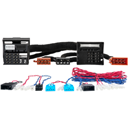 VIBE POWERBOX80.4 + PTAK-096 | Plug & Play Versterkerset | BMW Quadlock met 6-kanaals Actieve Aansluiting - Sweetlake Customs