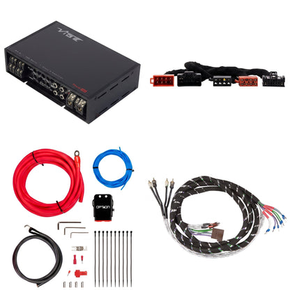 VIBE POWERBOX80.4 + PTAK-106 | Plug & Play Versterkerset | Citroën & Peugeot - Sweetlake Customs