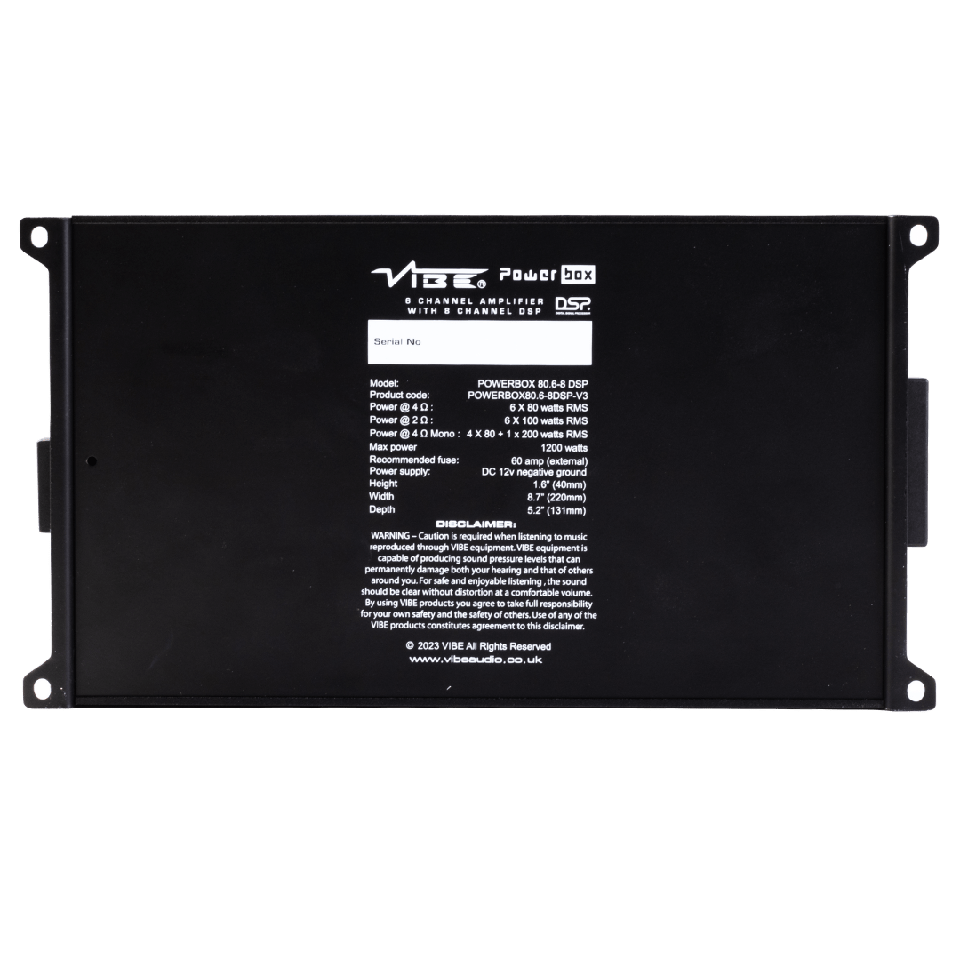 VIBE POWERBOX80.6 - 8DSP - V3 - Sweetlake Customs