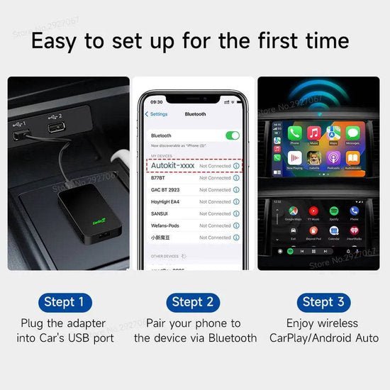 Wireless carplay dongle basic - Sweetlake Customs
