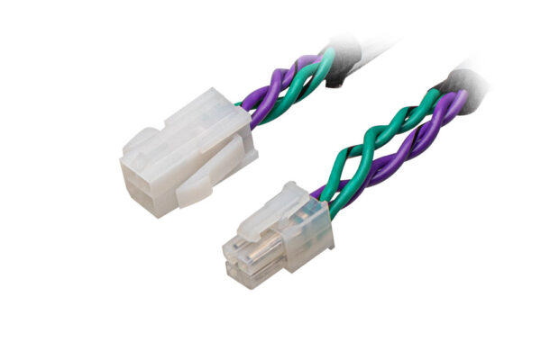 OPTION Molex Verlenging - 1.2m 0.75mm² - Groen/Paars