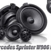 OPTION Mercedes Sprinter speakerset met gereedschap en isolatie
